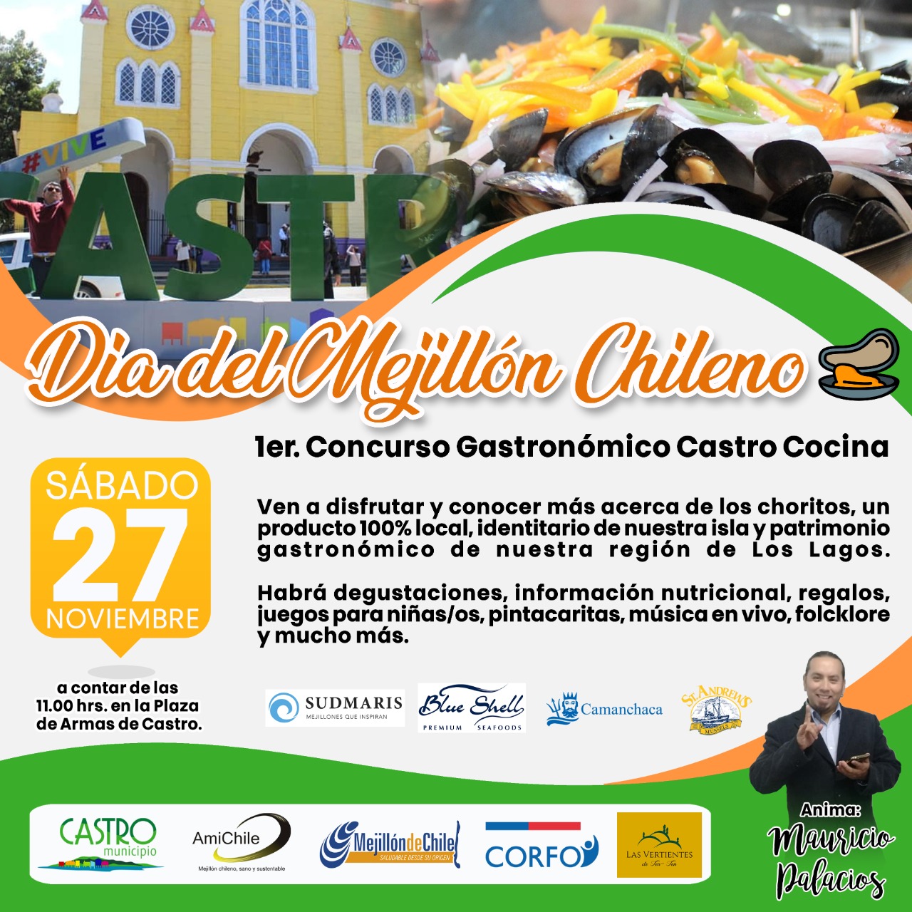 Invitan al «Dia del Mejillón Chileno» en Castro